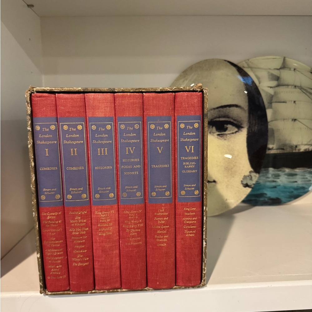 The London Shakespeare set, Volume 1-6, vintage 1957